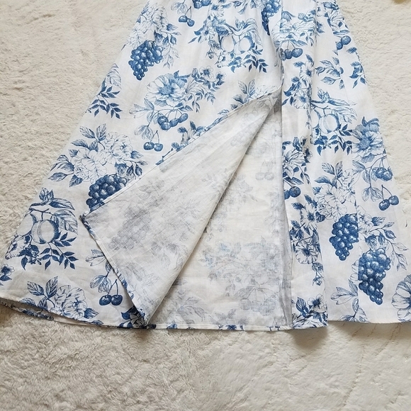 Reformation Gitane Linen Dress in Corsica - Picture 9 of 12